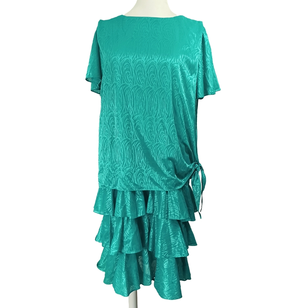 VINTAGE 80'S/90'S RISA ANN NEW YORK DRESS SIZE XL